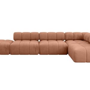 Narożnik prawostronny modułowy FAVIO-L2 380x190x70 cm Morelowy 707807 Narożnik prawostronny modułowy FAVIO-L2 380x190x70 cm Morelowy 707807