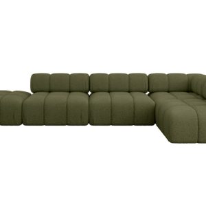 Narożnik prawostronny modułowy FAVIO-L2 380x190x70 cm Zielony 707960 Narożnik prawostronny modułowy FAVIO-L2 380x190x70 cm Zielony 707960