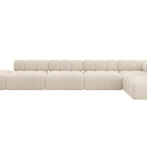 Narożnik prawostronny modułowy FAVIO-L3 475x190x70 cm Beżowy 707949 Narożnik prawostronny modułowy FAVIO-L3 475x190x70 cm Beżowy 707949