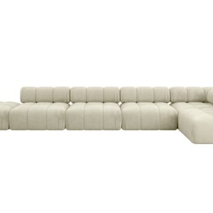 Narożnik prawostronny modułowy FAVIO-L3 475x190x70 cm Beżowy 707981 Narożnik prawostronny modułowy FAVIO-L3 475x190x70 cm Beżowy 707981