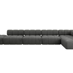 Narożnik prawostronny modułowy FAVIO-L3 475x190x70 cm Grafitowy 707892 Narożnik prawostronny modułowy FAVIO-L3 475x190x70 cm Grafitowy 707892