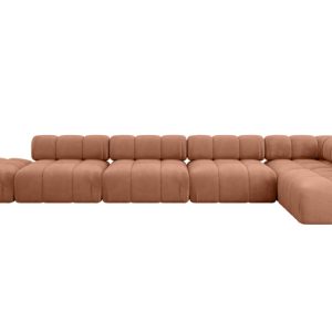 Narożnik prawostronny modułowy FAVIO-L3 475x190x70 cm Morelowy 707969 Narożnik prawostronny modułowy FAVIO-L3 475x190x70 cm Morelowy 707969