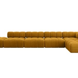 Narożnik prawostronny modułowy FAVIO-L3 475x190x70 cm Żółty 707961 Narożnik prawostronny modułowy FAVIO-L3 475x190x70 cm Żółty 707961