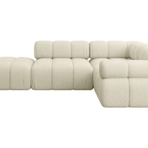 Narożnik prawostronny modułowy FELTO-L1 285x190x70 cm Beżowy 684649 Narożnik prawostronny modułowy FELTO-L1 285x190x70 cm Beżowy 684649