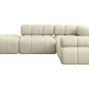 Narożnik prawostronny modułowy FELTO-L1 285x190x70 cm Beżowy 684601 Narożnik prawostronny modułowy FELTO-L1 285x190x70 cm Beżowy 684601