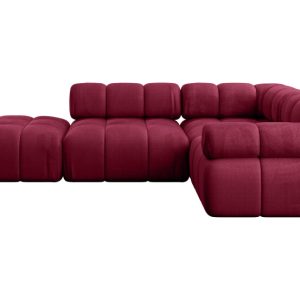 Narożnik prawostronny modułowy FELTO-L1 285x190x70 cm Bordowy 684508 Narożnik prawostronny modułowy FELTO-L1 285x190x70 cm Bordowy 684508