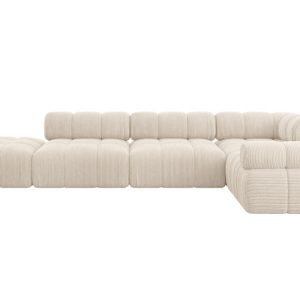 Narożnik prawostronny modułowy FELTO-L2 380x190x70 cm Beżowy 684504 Narożnik prawostronny modułowy FELTO-L2 380x190x70 cm Beżowy 684504