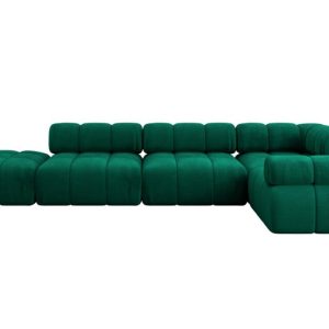 Narożnik prawostronny modułowy FELTO-L2 380x190x70 cm Zielony 684662 Narożnik prawostronny modułowy FELTO-L2 380x190x70 cm Zielony 684662