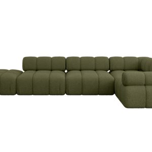 Narożnik prawostronny modułowy FELTO-L2 380x190x70 cm Zielony 684675 Narożnik prawostronny modułowy FELTO-L2 380x190x70 cm Zielony 684675