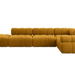 Narożnik prawostronny modułowy FELTO-L2 380x190x70 cm Żółty 684595 Narożnik prawostronny modułowy FELTO-L2 380x190x70 cm Żółty 684595