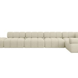 Narożnik prawostronny modułowy FELTO-L3 475x190x70 cm Beżowy 684325 Narożnik prawostronny modułowy FELTO-L3 475x190x70 cm Beżowy 684325