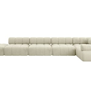 Narożnik prawostronny modułowy FELTO-L3 475x190x70 cm Beżowy 684404 Narożnik prawostronny modułowy FELTO-L3 475x190x70 cm Beżowy 684404