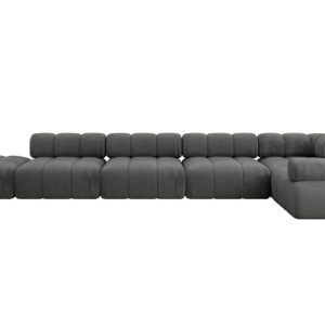 Narożnik prawostronny modułowy FELTO-L3 475x190x70 cm Grafitowy 684318