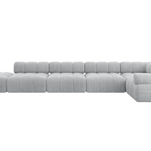 Narożnik prawostronny modułowy FELTO-L3 475x190x70 cm Szary 684397