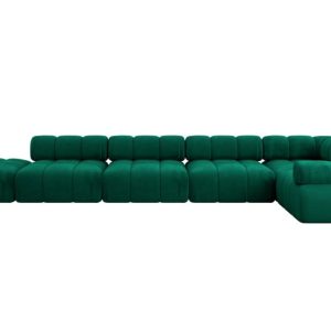 Narożnik prawostronny modułowy FELTO-L3 475x190x70 cm Zielony 684295