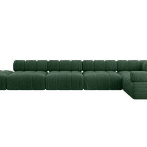 Narożnik prawostronny modułowy FELTO-L3 475x190x70 cm Zielony 684336