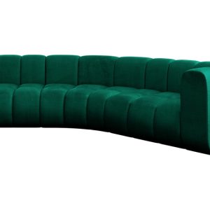 Narożnik prawostronny modułowy Karex-L1 – 308x194x70 cm Zielony 758889 Narożnik prawostronny modułowy Karex-L1 – 308x194x70 cm Zielony 758889