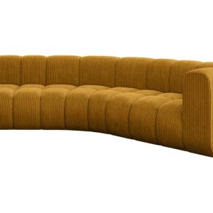 Narożnik prawostronny modułowy Karex-L1 – 308x194x70 cm Żółty 758345 Narożnik prawostronny modułowy Karex-L1 – 308x194x70 cm Żółty 758345