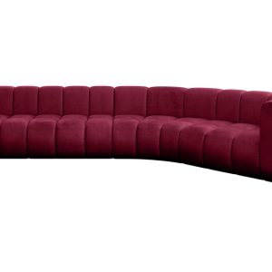 Narożnik prawostronny modułowy Karex-L2 – 399x194x70 cm Bordowy 758313 Narożnik prawostronny modułowy Karex-L2 – 399x194x70 cm Bordowy 758313