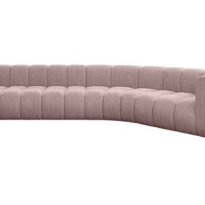 Narożnik prawostronny modułowy Karex-L2 – 399x194x70 cm Różowy 758854 Narożnik prawostronny modułowy Karex-L2 – 399x194x70 cm Różowy 758854
