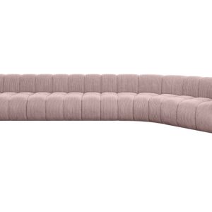 Narożnik prawostronny modułowy Karex-L3 – 490x194x70 cm Różowy 758769 Narożnik prawostronny modułowy Karex-L3 – 490x194x70 cm Różowy 758769