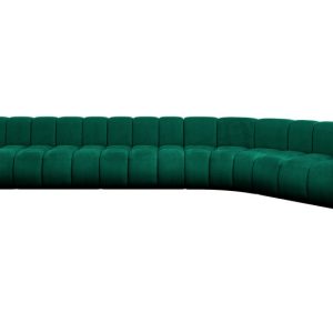 Narożnik prawostronny modułowy Karex-L3 – 490x194x70 cm Zielony 758719 Narożnik prawostronny modułowy Karex-L3 – 490x194x70 cm Zielony 758719