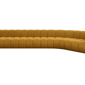 Narożnik prawostronny modułowy Karex-L3 – 490x194x70 cm Żółty 758758 Narożnik prawostronny modułowy Karex-L3 – 490x194x70 cm Żółty 758758