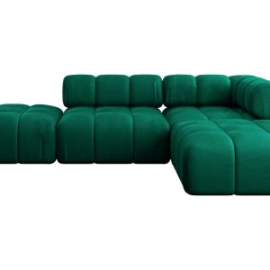 Narożnik prawostronny modułowy KERRU-L1 285x190x70 cm Zielony 707847 Narożnik prawostronny modułowy KERRU-L1 285x190x70 cm Zielony 707847