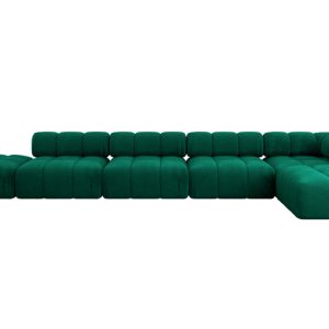Narożnik prawostronny modułowy KERRU-L3 475x190x70 cm Zielony 707998