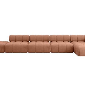 Narożnik prawostronny modułowy LIZUR-L3 475x160x70 cm Morelowy 682230 Narożnik prawostronny modułowy LIZUR-L3 475x160x70 cm Morelowy 682230