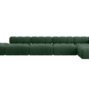 Narożnik prawostronny modułowy LIZUR-L3 475x160x70 cm Zielony 682205 Narożnik prawostronny modułowy LIZUR-L3 475x160x70 cm Zielony 682205