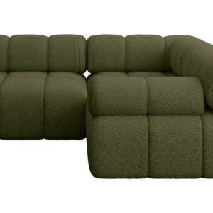 Narożnik prawostronny modułowy MENDE-L1 190x190x70 cm Zielony 684530 Narożnik prawostronny modułowy MENDE-L1 190x190x70 cm Zielony 684530