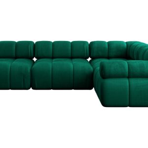 Narożnik prawostronny modułowy MENDE-L2 285x190x70 cm Zielony 684357 Narożnik prawostronny modułowy MENDE-L2 285x190x70 cm Zielony 684357