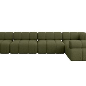 Narożnik prawostronny modułowy MENDE-L3 380x190x70 cm Zielony 684396 Narożnik prawostronny modułowy MENDE-L3 380x190x70 cm Zielony 684396