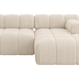 Narożnik prawostronny modułowy RAZON-L1 190x160x70 cm Beżowy 682856 Narożnik prawostronny modułowy RAZON-L1 190x160x70 cm Beżowy 682856
