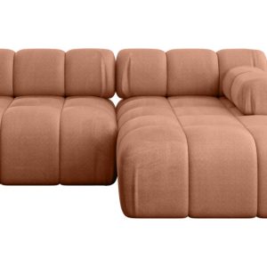 Narożnik prawostronny modułowy RAZON-L1 190x160x70 cm Morelowy 682848 Narożnik prawostronny modułowy RAZON-L1 190x160x70 cm Morelowy 682848
