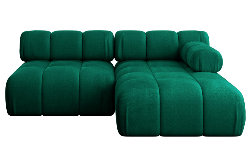 Narożnik prawostronny modułowy RAZON-L1 190x160x70 cm Zielony 682820