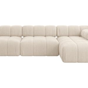 Narożnik prawostronny modułowy RAZON-L2 285x160x70 cm Beżowy 682370 Narożnik prawostronny modułowy RAZON-L2 285x160x70 cm Beżowy 682370