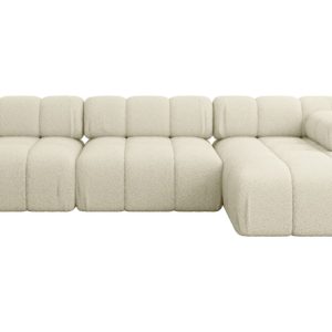 Narożnik prawostronny modułowy RAZON-L2 285x160x70 cm Beżowy 682351 Narożnik prawostronny modułowy RAZON-L2 285x160x70 cm Beżowy 682351