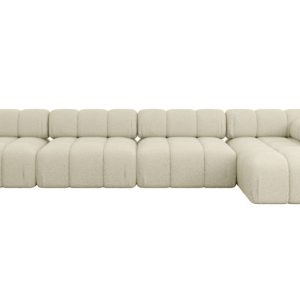 Narożnik prawostronny modułowy RAZON-L3 380x160x70 cm Beżowy 682307 Narożnik prawostronny modułowy RAZON-L3 380x160x70 cm Beżowy 682307