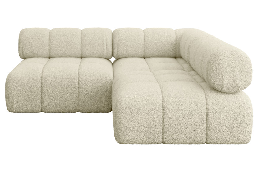 Narożnik prawostronny modułowy SAMARO-L1 190x190x70 cm beżowy 703482