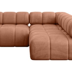 Narożnik prawostronny modułowy SAMARO-L1 190x190x70 cm morelowy 703417 Narożnik prawostronny modułowy SAMARO-L1 190x190x70 cm morelowy 703417