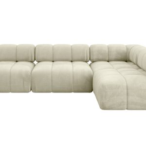 Narożnik prawostronny modułowy SAMARO-L2 285x190x70 cm beżowy 703489 Narożnik prawostronny modułowy SAMARO-L2 285x190x70 cm beżowy 703489
