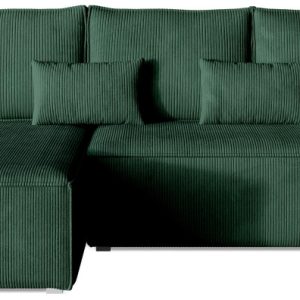 Narożnik z funkcją spania TOP SLIM zielony 519094 Narożnik z funkcją spania TOP SLIM zielony 519094