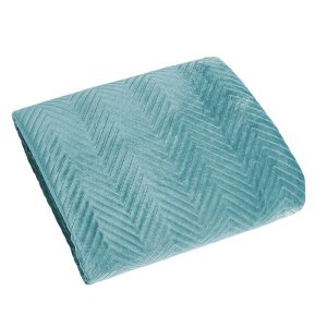 Narzuta 200×220 Sofia miętowa welurowa 82839 Narzuta 200×220 Sofia miętowa welurowa 82839