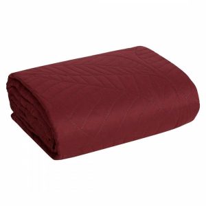 Narzuta BONI 170×210 Ceglana Liście Nowoczesna 687306 Narzuta BONI 170×210 Ceglana Liście Nowoczesna 687306