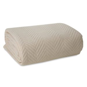 Narzuta dekoracyjna 200×220 Len kremowa Eurofirany 229565 Narzuta dekoracyjna 200×220 Len kremowa Eurofirany 229565