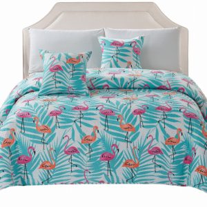 Narzuta Flamingove Love 220×240 Spod Igły i Nitki 247052 Narzuta Flamingove Love 220×240 Spod Igły i Nitki 247052