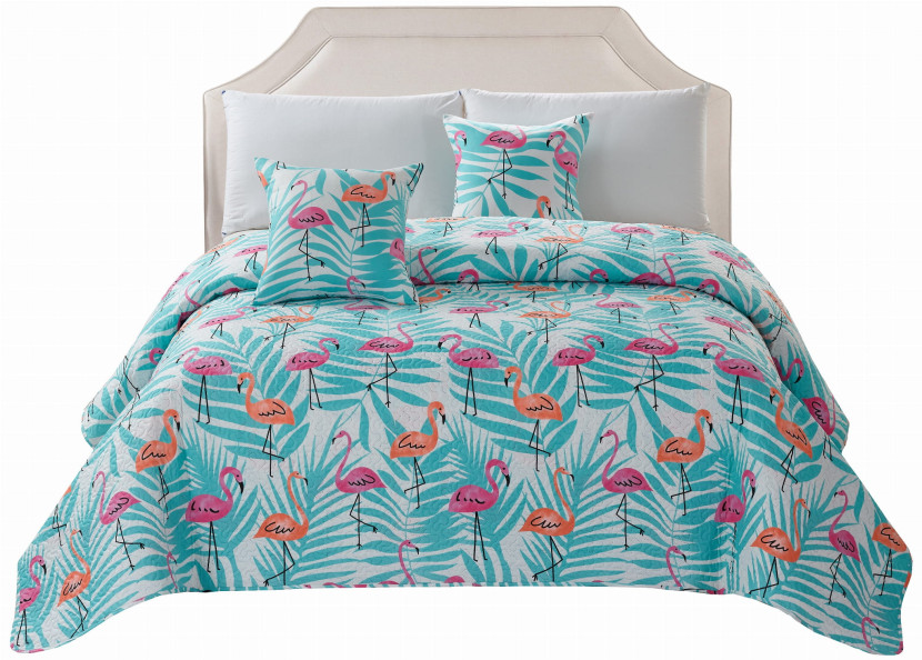Narzuta Flamingove Love 220x240 Spod Igły i Nitki 247052