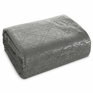 Narzuta Glamour Stalowa 200×220 – Błysk i Styl 722606